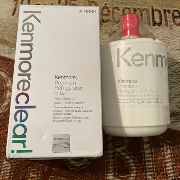 KENMORE CLEAR! 9890 Premium Refrigerator Water Filter NEW - Picture 1 of 7